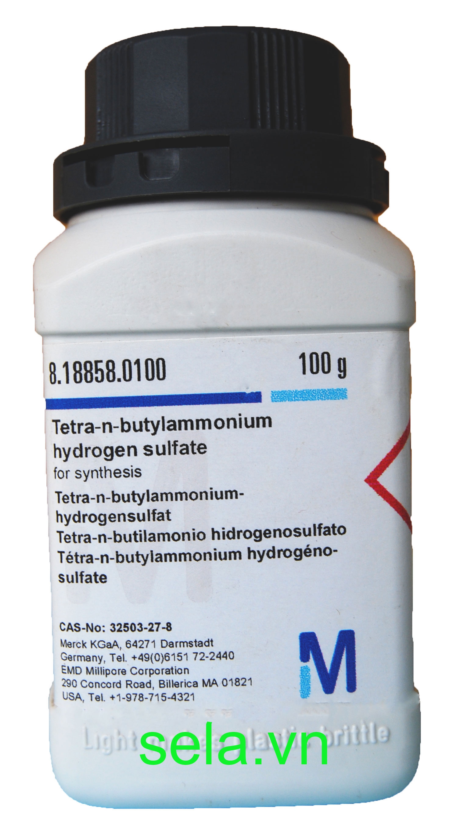 Tetra-n-butylammonium hydrogen sulfate for synthesis